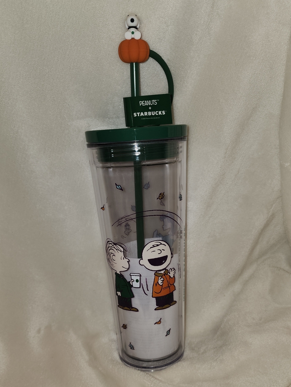 Starbucks X Peanuts Clear Tumbler